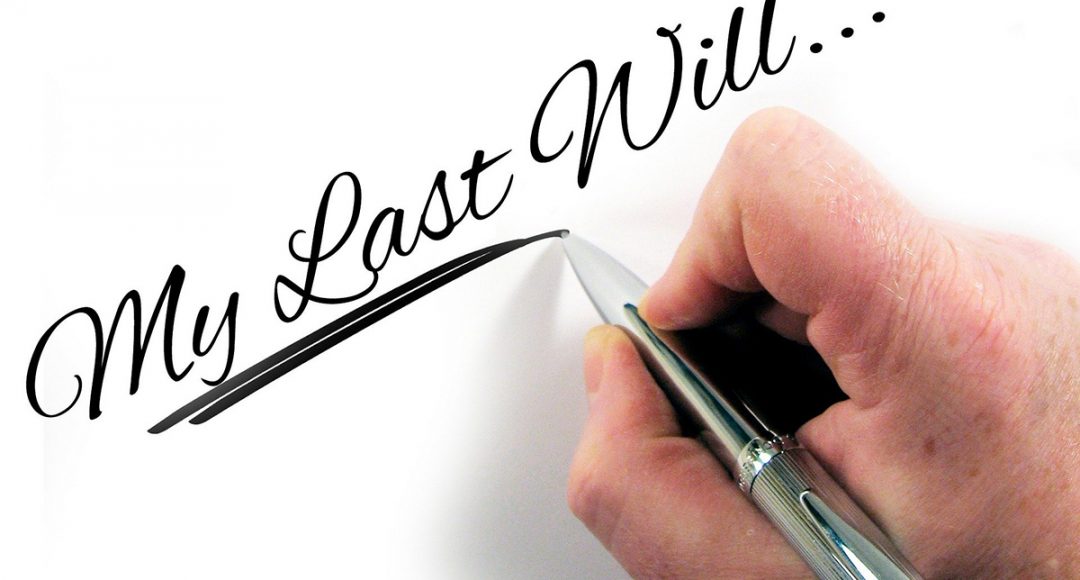 Writing a will